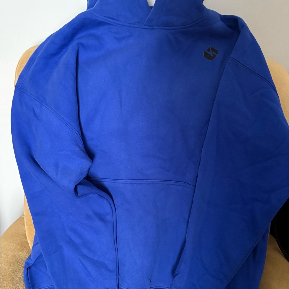 Blue Hoodie with Logo